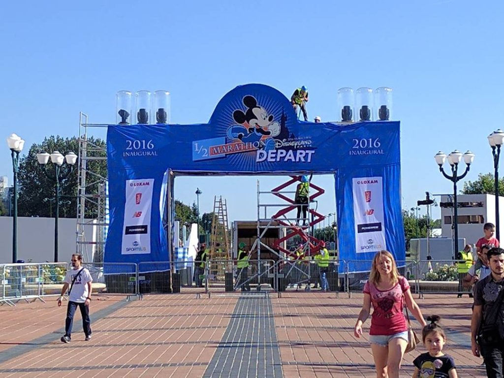 runDisney Disneyland Paris 2016 departure
