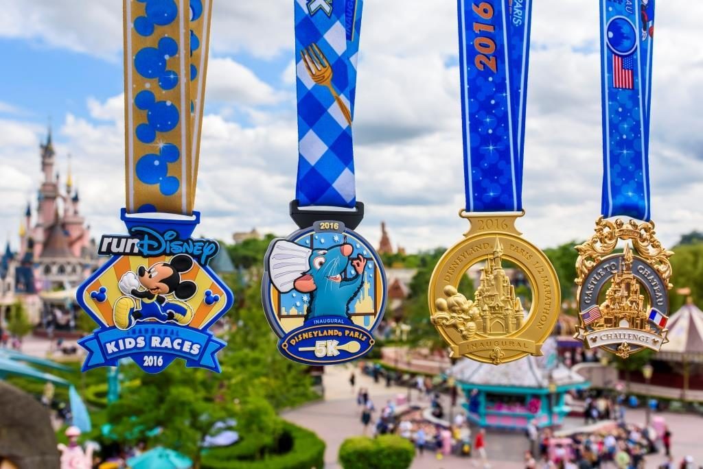 disneyland paris medals 2016