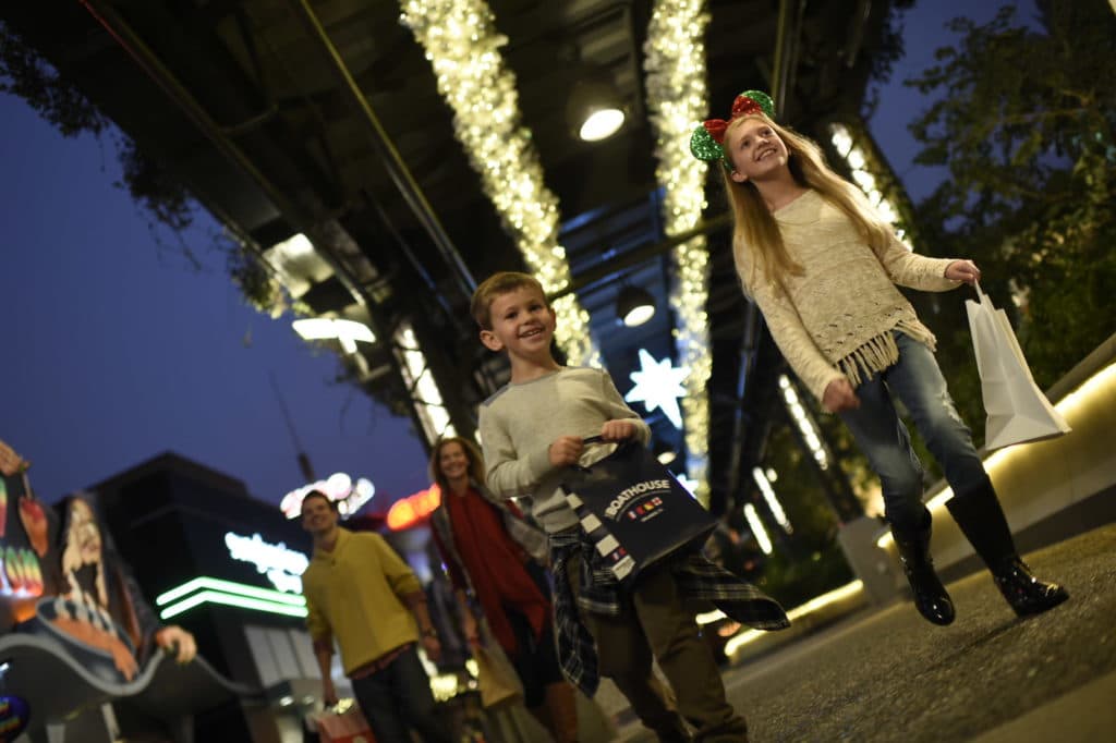 disney springs holiday shopping