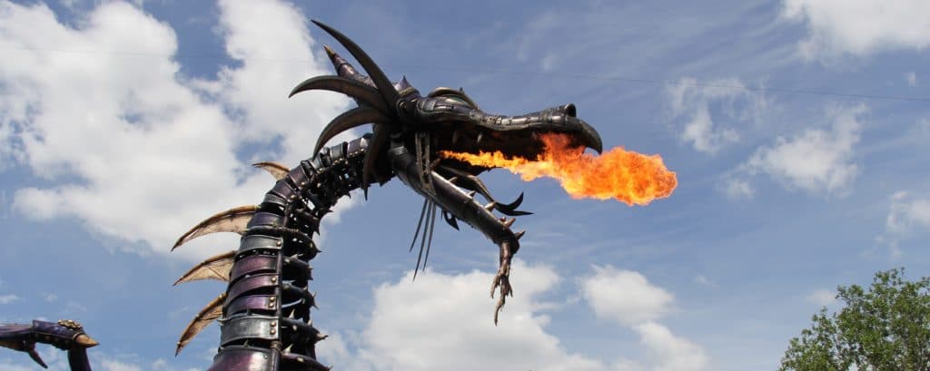 Dragon of the Festival of Fantasy Parade