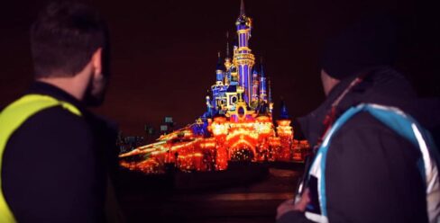 Behind the scenes Disney Illuminations - Disneyland Paris 25th Anniversary - DLP25