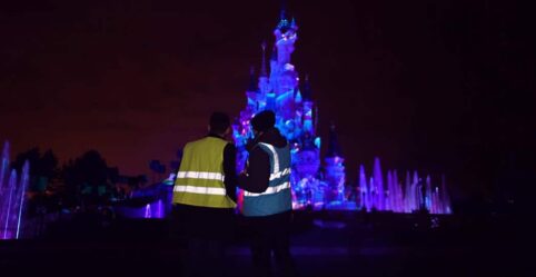 Behind the scenes Disney Illuminations - Disneyland Paris 25th Anniversary - DLP25