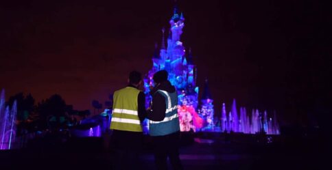 Behind the scenes Disney Illuminations - Disneyland Paris 25th Anniversary - DLP25