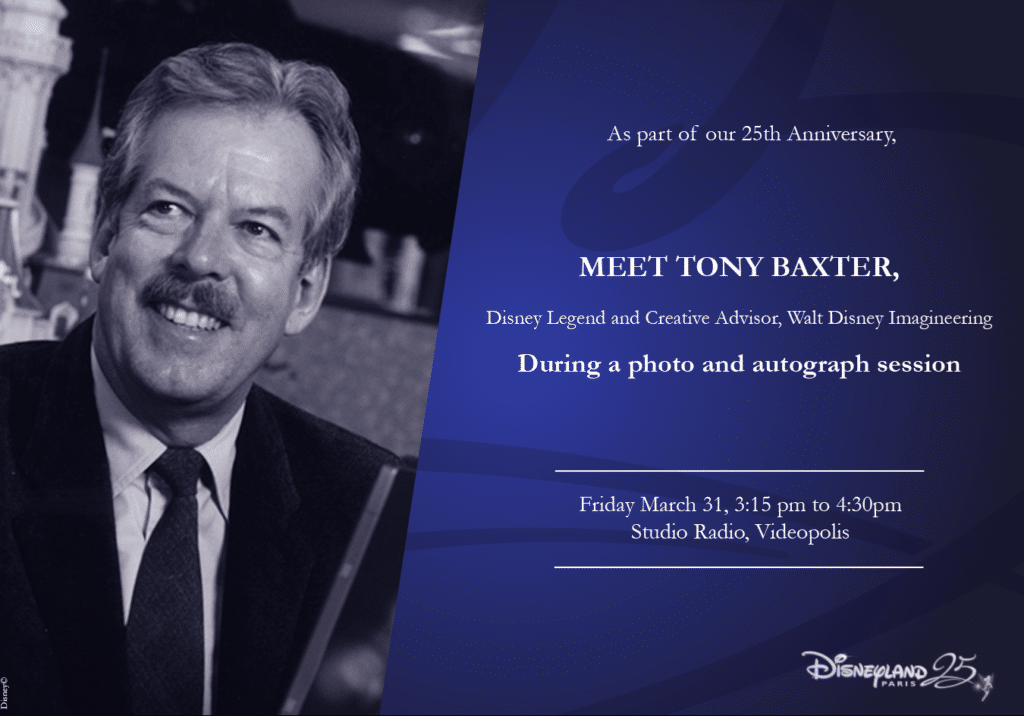 Tony Baxter - Disneyland Paris