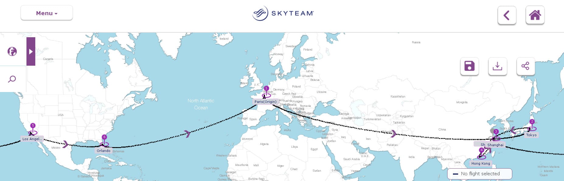 Skyteam Round The World