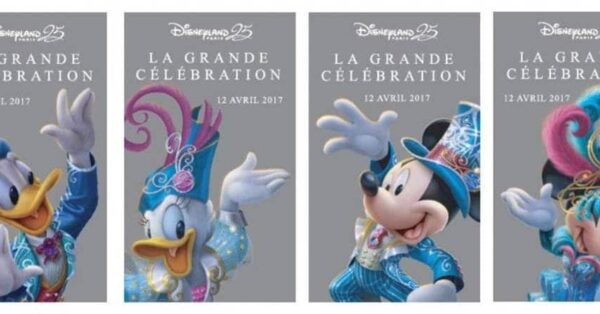 Anniversary ticket - Disneyland Paris