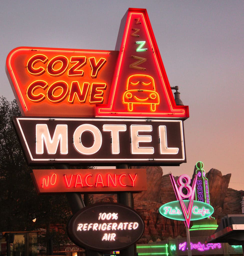 Radiator Springs Cozy Cone Motel / Cars Land