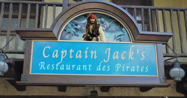 Restaurant Captain Jack Disneyland Paris