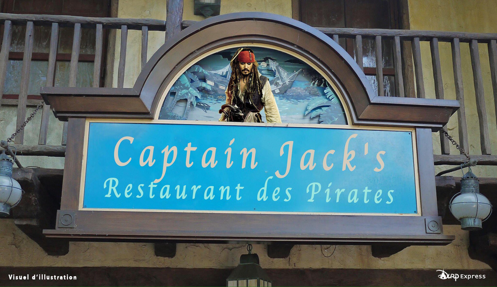 Blue Lagoon at Disneyland Paris to be renamed to Captain Jack's
