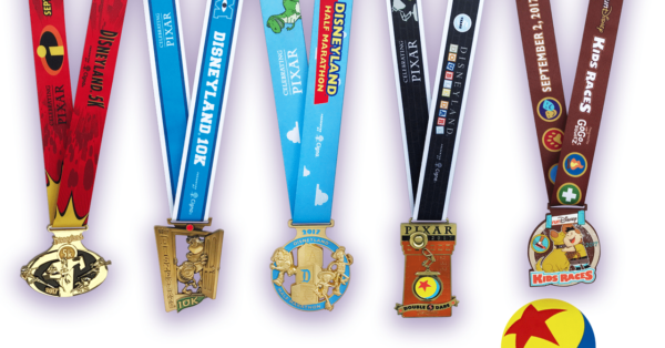 Disneyland Half Marathon Weekend Medals 2017