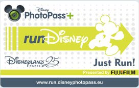 Disneyland Paris runDisney Photopass