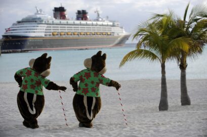 Tropical Winter Wonderland at Castaway Cay