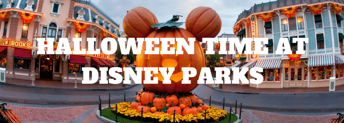 Halloween time at Disney Parks