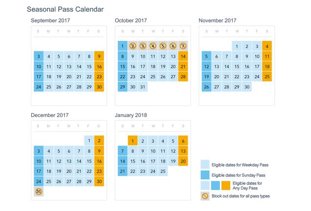 Shanghai Disney Resort BlockoutDays-AnnualPass