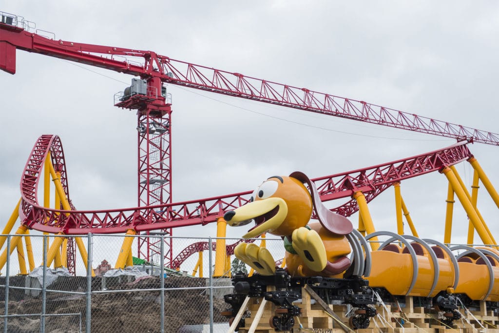 Slinky Dog Dash Ride Vehicle Arrives at Disney's Hollywood Studios