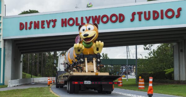 Slinky Dog Dash Ride Vehicle Arrives at Disney's Hollywood Studios
