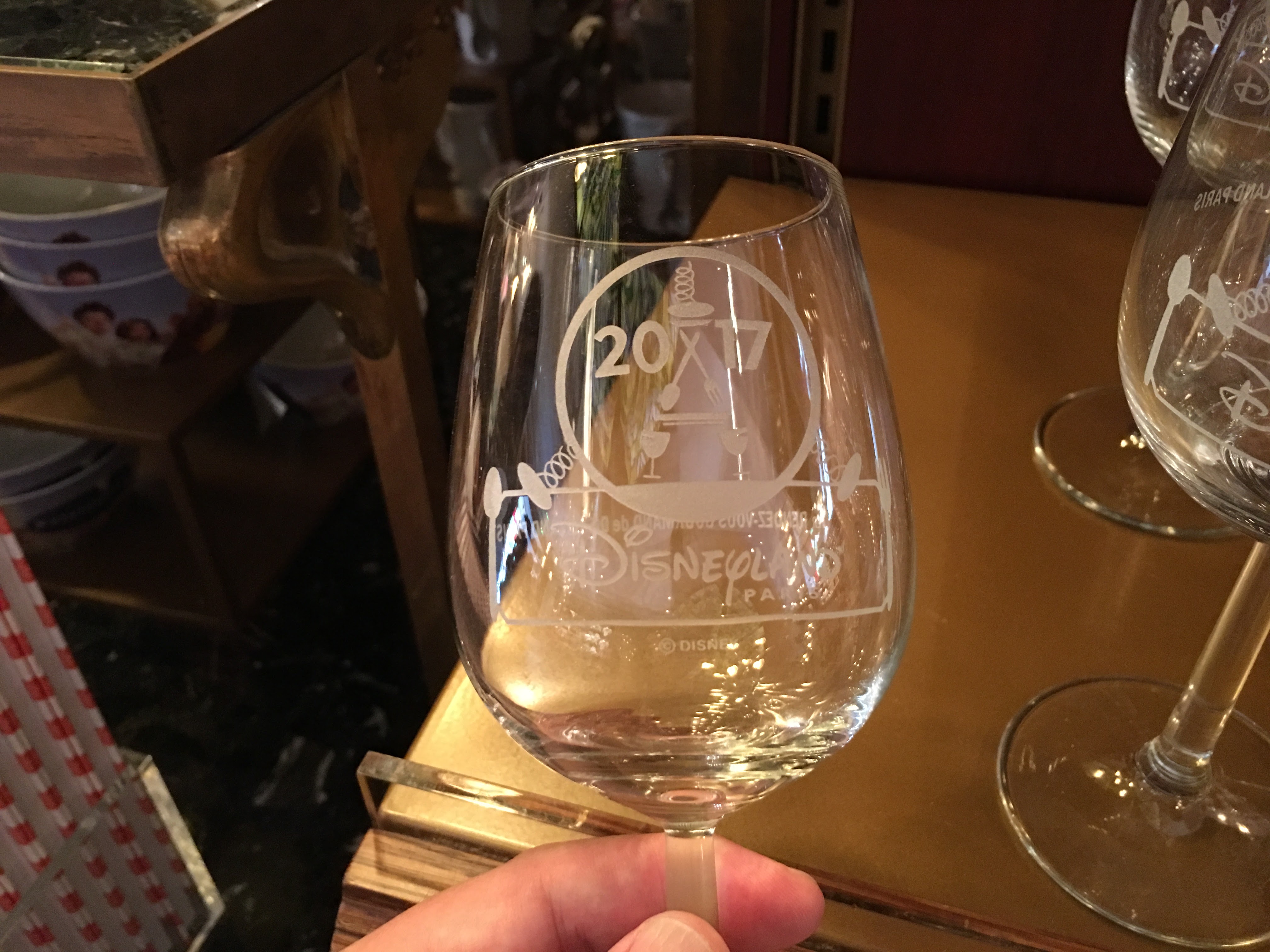 Disneyland Paris - Food Festival 2017 - arribas brothers glass