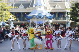 Disneyland Paris - Tuesday is a Guest Star Day - Donald Duck, José Carioca and Panchito Pistoles from The Three Caballeros
