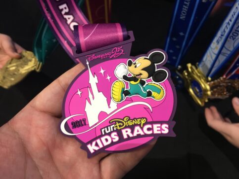Disneyland Paris - runDisney 2017 - medals Kid Races
