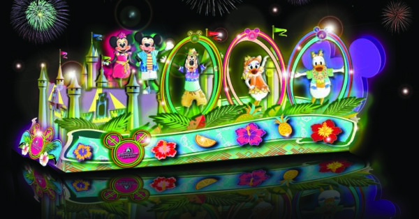 Shanghai Disney Resort New Float Shanghai Tourism Festival