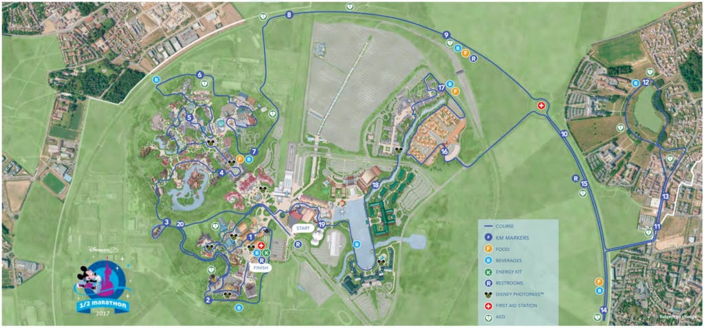 runDisney Disneyland Paris 21k