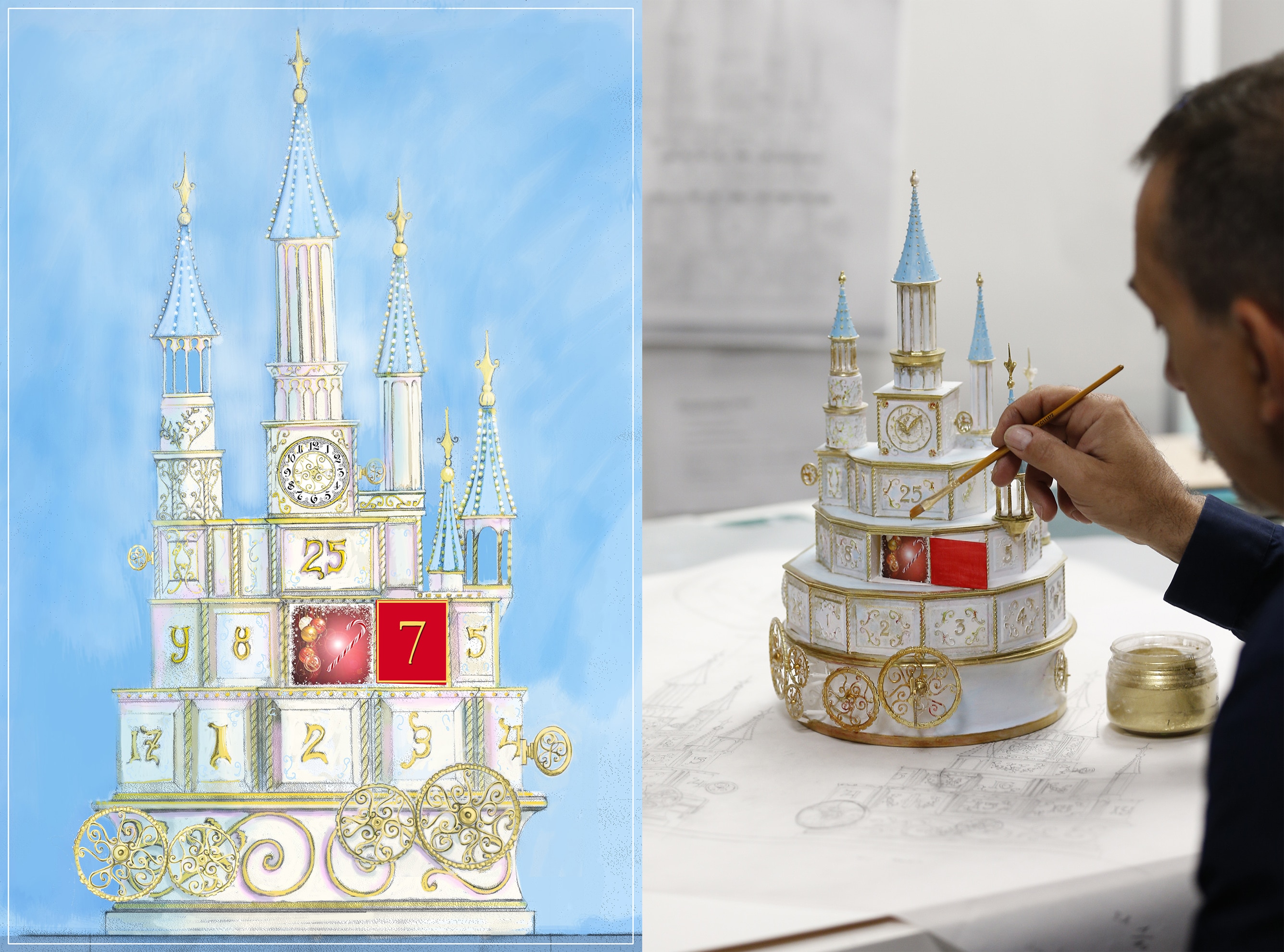 Disneyland Paris Opens First Door Of Advent Calendar Travel To The Magic