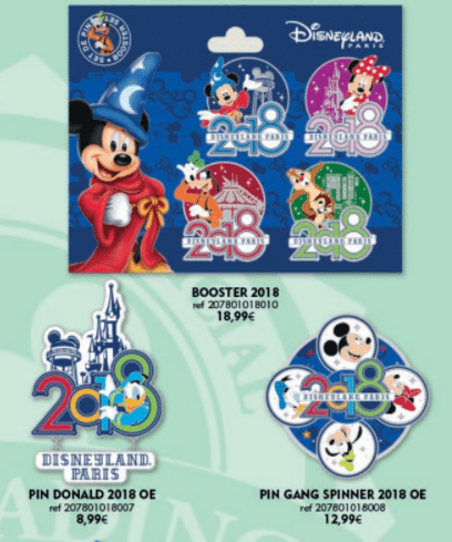 Disneyland Paris - Pin November 2017 - 2018 Pins