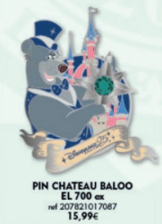 Disneyland Paris - Pin November 2017 - Bear