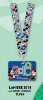 Disneyland Paris - Pin November 2017 - Lanyard