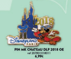 Disneyland Paris - Pin November 2017 - Mickey 2018
