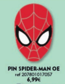 Disneyland Paris - Pin November 2017 - Spider-Man