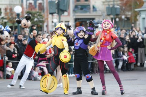 Disneyland Paris - Tuesday is a Guest Star Day - Hiro Hamada, Honey Lemon and GoGo Tomago (Big Hero 6)