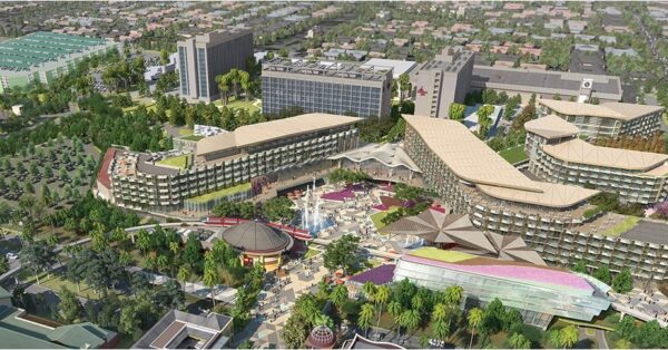 Disneyland Resort - New Hotel West Side