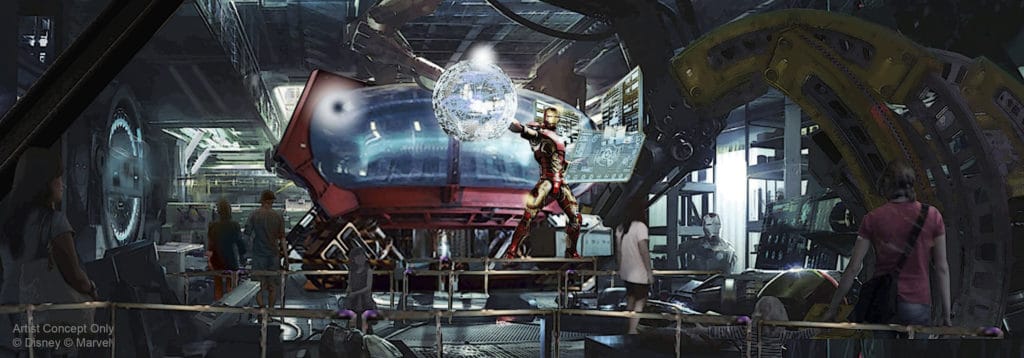 Disneyland Paris - Marvel-themed attraction