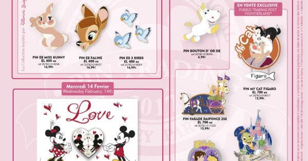 Disneyland Paris - Pin Trading February 2018