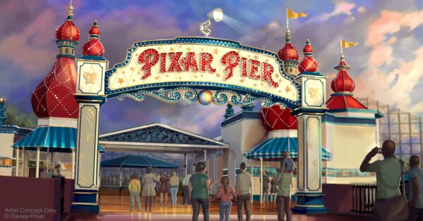 Disneyland Resort - Pixar-Pier Marquee