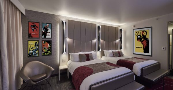 Disney’s Hotel New York – The Art of Marvel - Room Concept Art