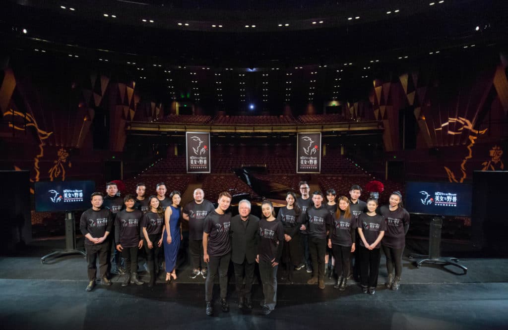 Shanghai Disney Resort - Walt Disney Grand Theatre - Alan Menken Visit