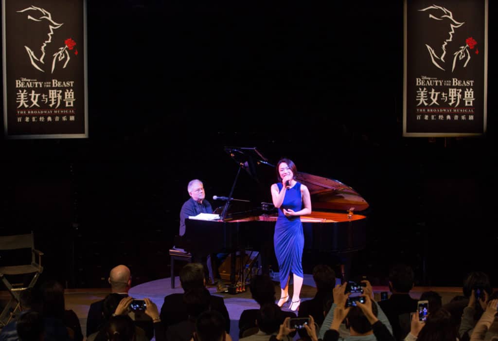 Shanghai Disney Resort - Walt Disney Grand Theatre - Alan Menken Visit