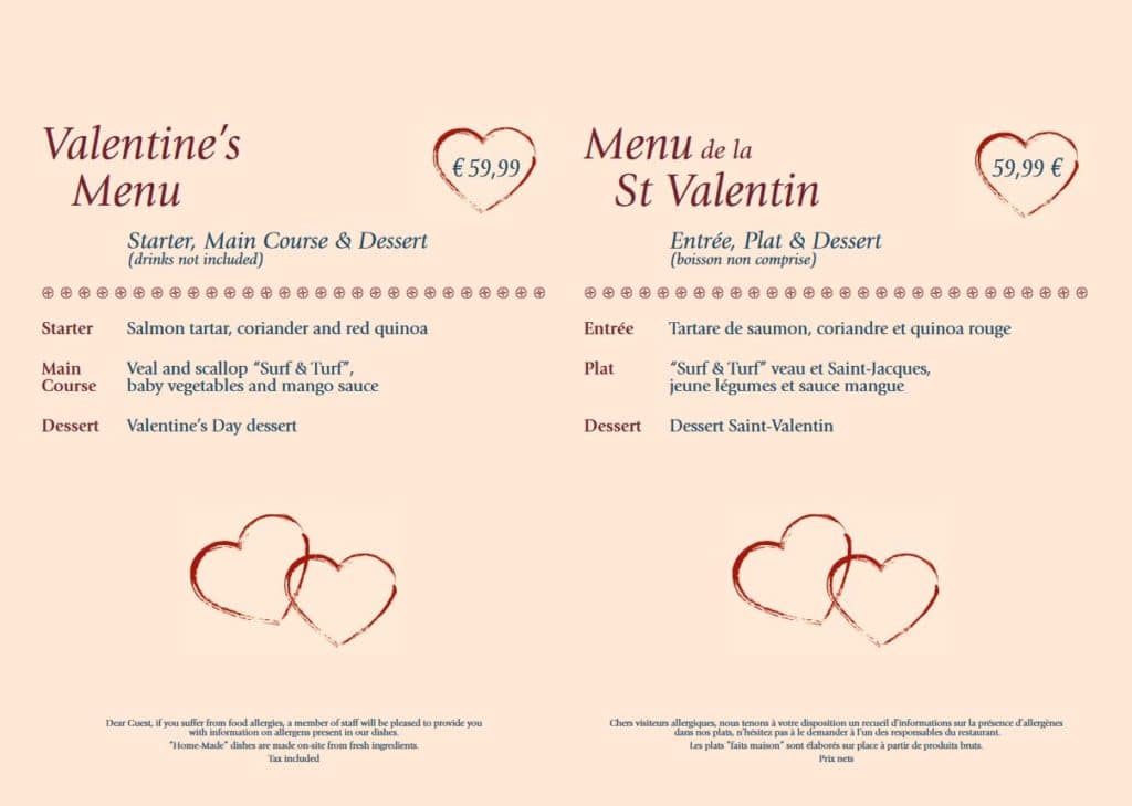 Disneyland Paris - Valentine's Day - Yacht Club