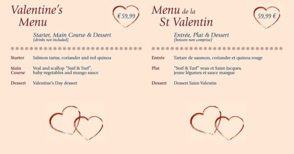 Disneyland Paris - Valentine's Day - Yacht Club