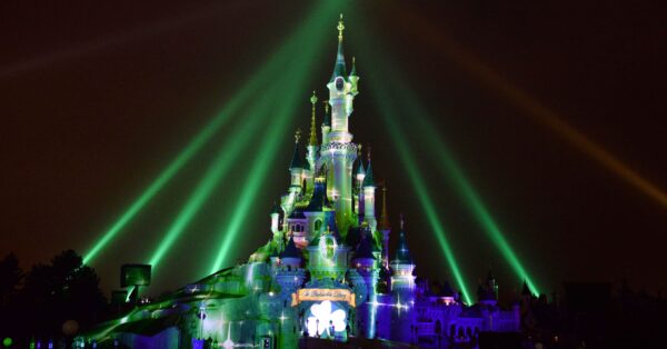 Disneyland Paris - St Patricks Day fireworks