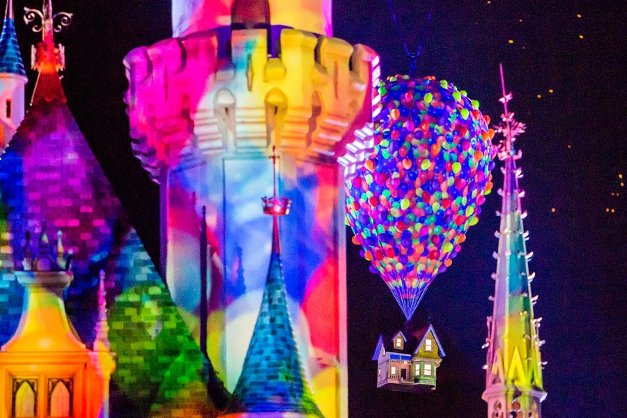 Together Forever – A Pixar Nighttime Spectacular - The Up House