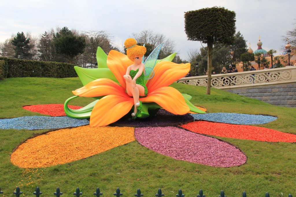 Disneyland Paris - Pirates Princesses Festival - Tinker Bell Topiary