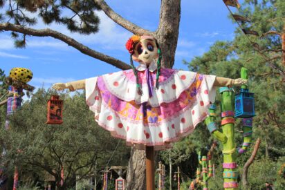 Disneyland Paris - Dia de Muertos Decorations - Coco 2018