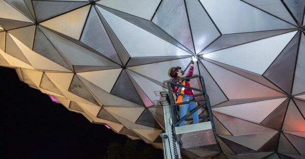 EPCOT - Spaceship Earth - Point of Light (2) - Disney Imagineer Zach Riddley