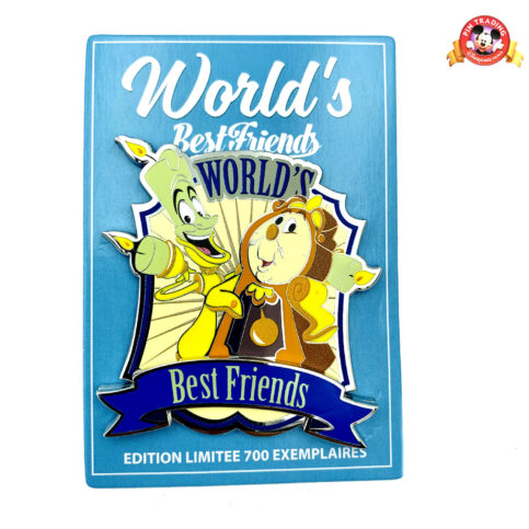 Disneyland Parijs - Speldjes - Beste Vrienden Collectie - Lumiere Cogsworth