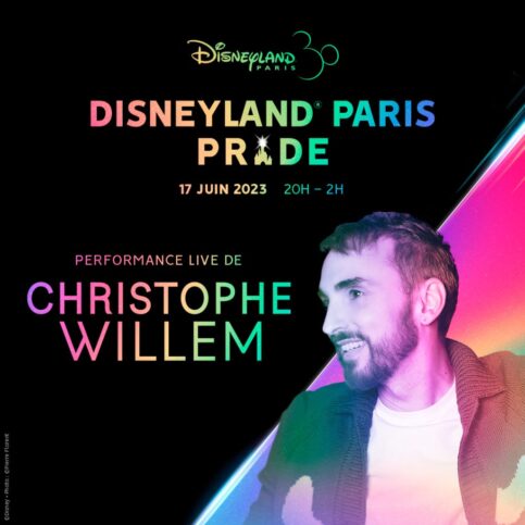 Disneyland Paris Pride 2023 - Christophe Willem
